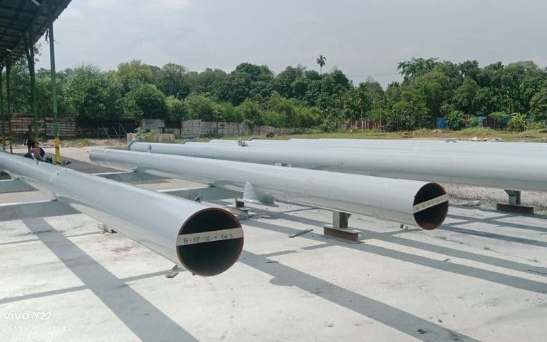 PT Perintis Sarana Astra - Internal & External Pipe Blasting 2