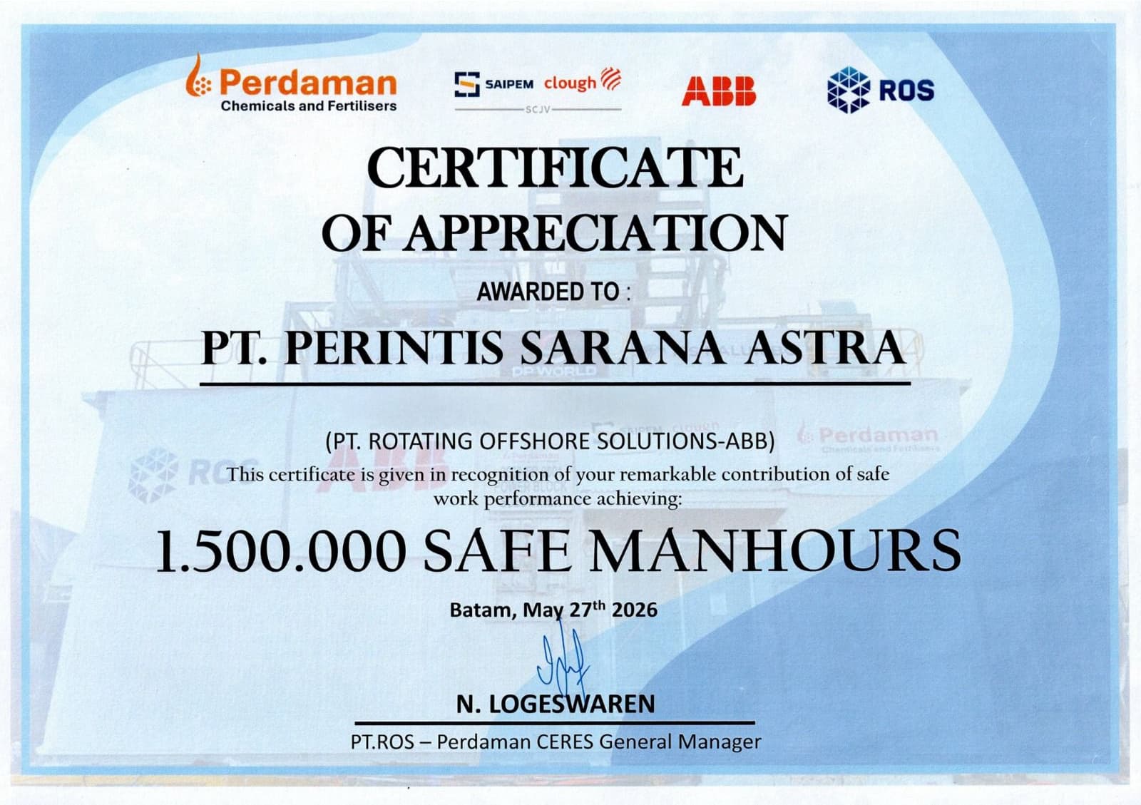 Certificate 2